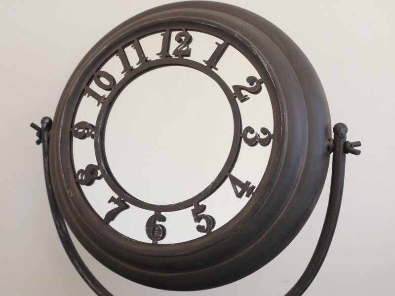 Vintage Style Clock Mirror