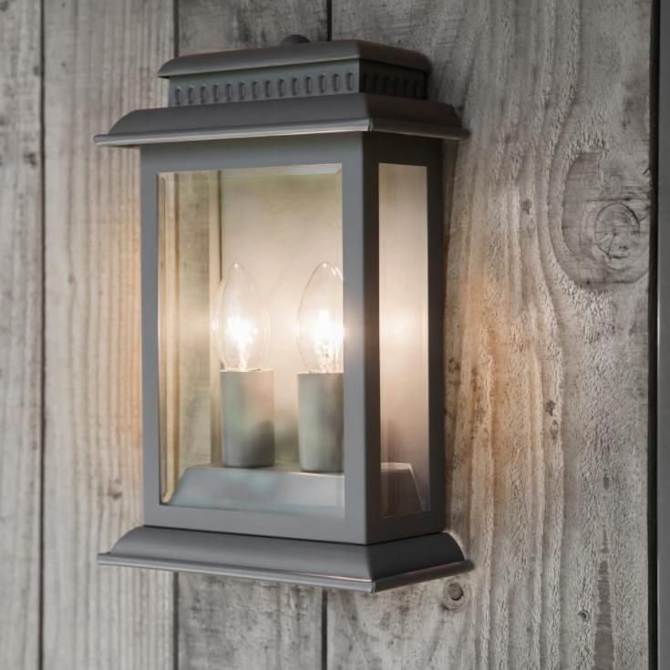 Flush Fix Traditional Wall Light in Black