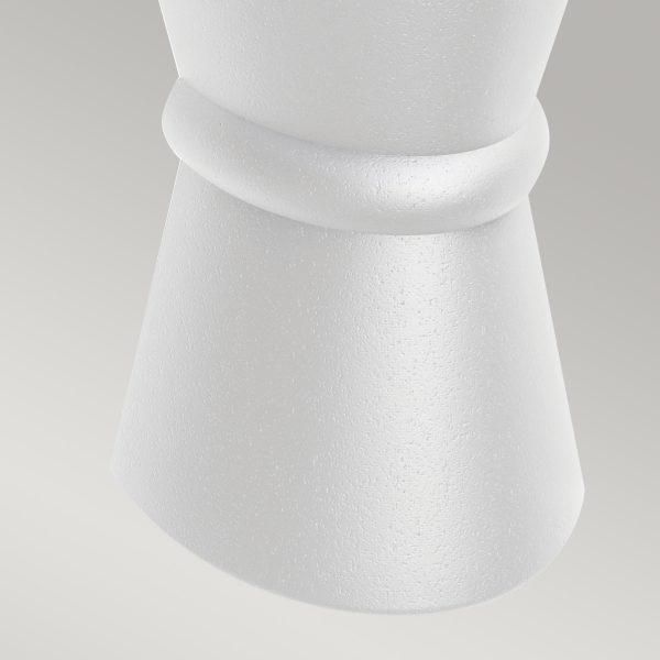 Close-Up of Lower Part to Exterior Wall Light