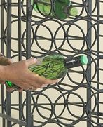 Moldova Wine Storage Racks & Wine Cellar cages - 10 Bottles Cream