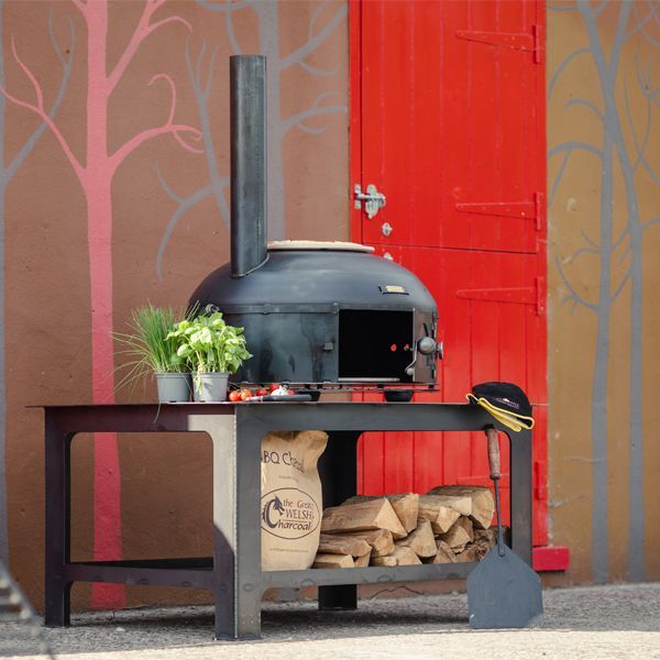 Wood Fired Dome Oven and Stand 