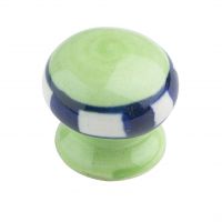 “Meadowbright” Ceramic cupboard knob - V7