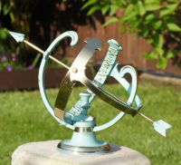 Verdigris "Profatius" Armillary - 16.5cm