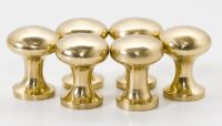 “Wythenshawe Regency” Solid Brass Mushroom Door Knobs