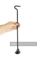 16" Simplistic Iron Cabin Hook 