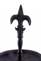 Close up of Fleur de Lys Finial