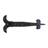 Fleur-de-Lys Door Hinge Created From Iron