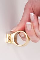 "Parkinson" Solid Brass Sash Ring