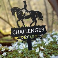 Dressage Horse Memorial Ground Spike in Full 