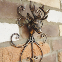 Wall Mounted Stag Candle Holder 