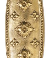 "Darland House" Oval Ornate Finger Plate and Door Plate