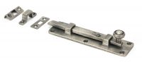 6" Universal Bolt in Antique Pewter