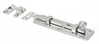 6" Universal Bolt in Satin Chrome