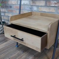 Close-Up of Wooden Drawer