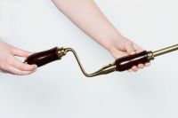 Solid Brass or Chromed Brass Conservatory Window Winder Poles