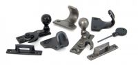 Hook Sash Fasteners and Sash Pulls in Iron - Range of Finishes 