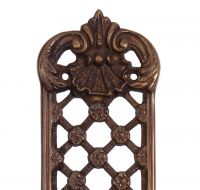 "Mowbray Hall" Lattice Finger plate