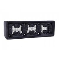 9" x 3" Ornate Cast Iron Air Brick With Mesh