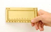 Rectangular detailed engraveable sign