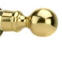 Curtain Finial - “Vanderbilt Ball”