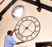 Giant wall clock