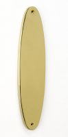 "Avabry" Brass Oval Finger Plate