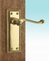 "Saint Georgia" Lever Handle Square Plate