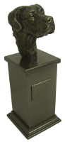 Boxer Dog Bronze Treat Jar