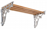 Extra Long Airing Rack/Bathroom Shelf 30 x 150cm