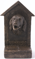 Warm bronze finish "Red Setter" door stop