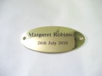 Small Oval sign.