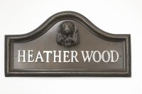 Cavalier King Charles Spaniel House Name Plaque