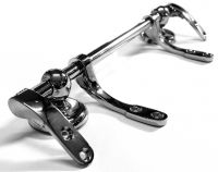 Domed Top Bright Chrome Seat Hinges (Trade Only)