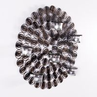 “Batister” Art deco inspired, wall art, tea light holder