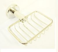 The Royal Bright Chrome Soap Basket
