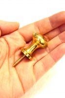 “Lucinda” Solid Brass Cabinet Knobs