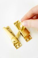 Beehive Brass Quadrant Arm Sash Fastner Deluxe