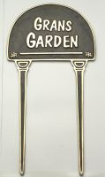 Lawn Sign - Grans Garden