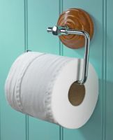 Heritage Pine Toilet Roll Holder