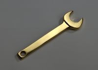 Polished Brass Marine Spanner
