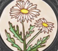 Round Trivet C/W Michaelmas Daisy
