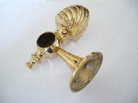 Ornate Curtain Rod End Bracket
