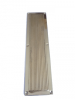 "Rivetly Lane" Raised Ribbed Finger Plate