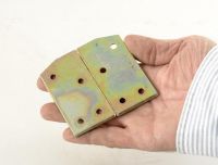 Yellow Pacivated Steel Conservatory Bracket