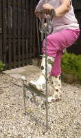Silver Boot Scraper
