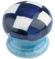 "Seaside Picnic" Ceramic Cupboard Knob 