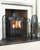 "Abbey" Three Fold Ornate Guard in Situ