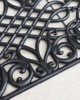 Heart Shaped Design on the Ornate Doormat