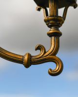 Ornate Brackets on the Traditional Double Headed Lantern 