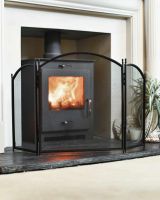 "Hampden" Black Iron Fire Guard 